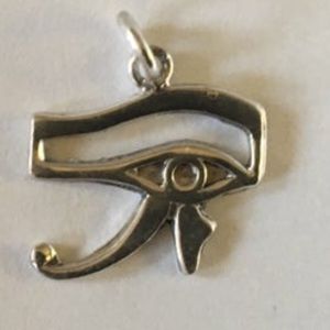 Final Sale Eye Of Hours Silver Pendent Made in Egypt